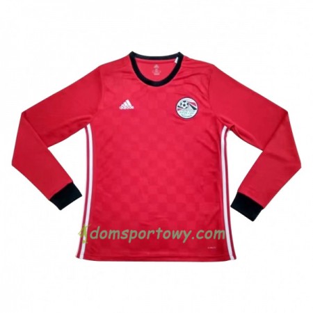 Koszulka Egypt Domowe Koszulki Piłkarskie Mistrzostwa Świata 2018  Długi Rękaw